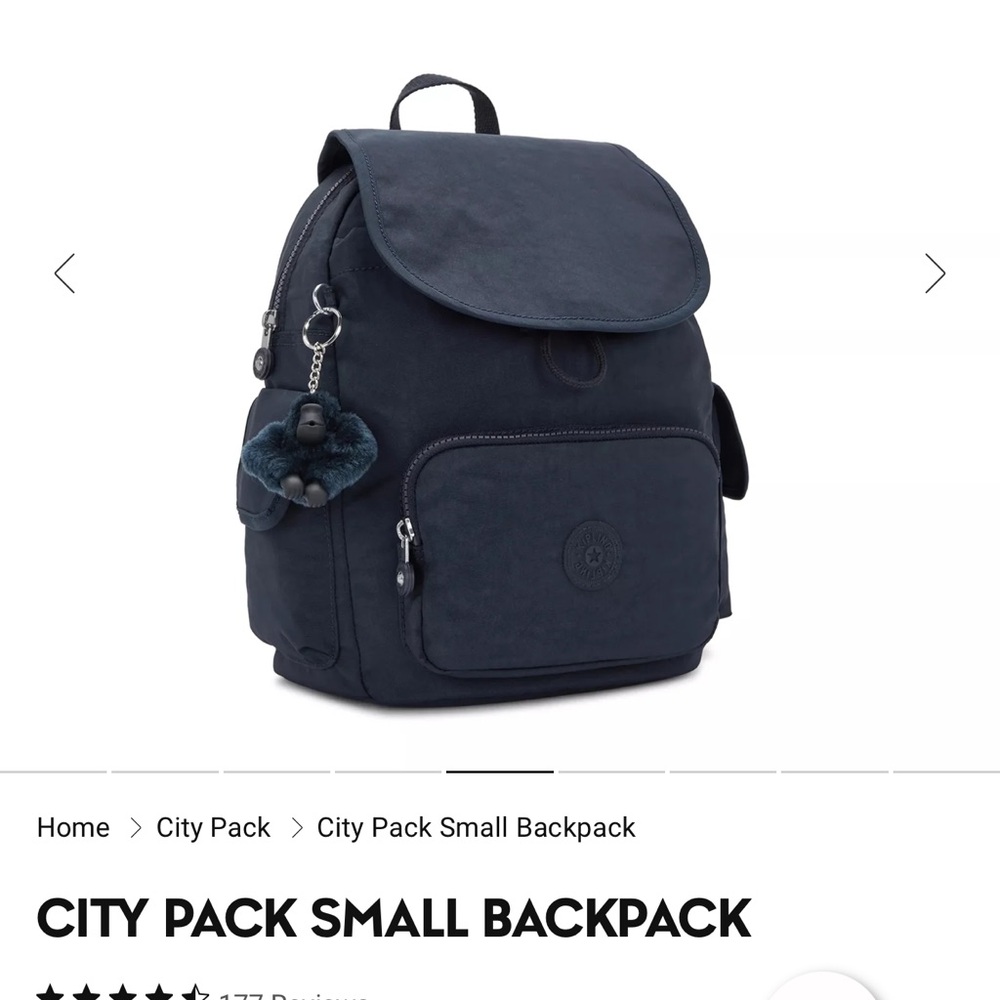 Kipling - City Pack Small Backpack With Keychain - image 6